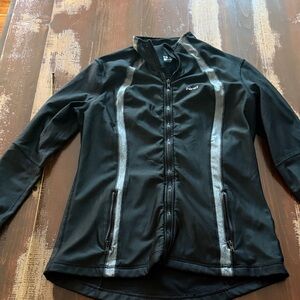 Hind Black and Silver Women's Jacket